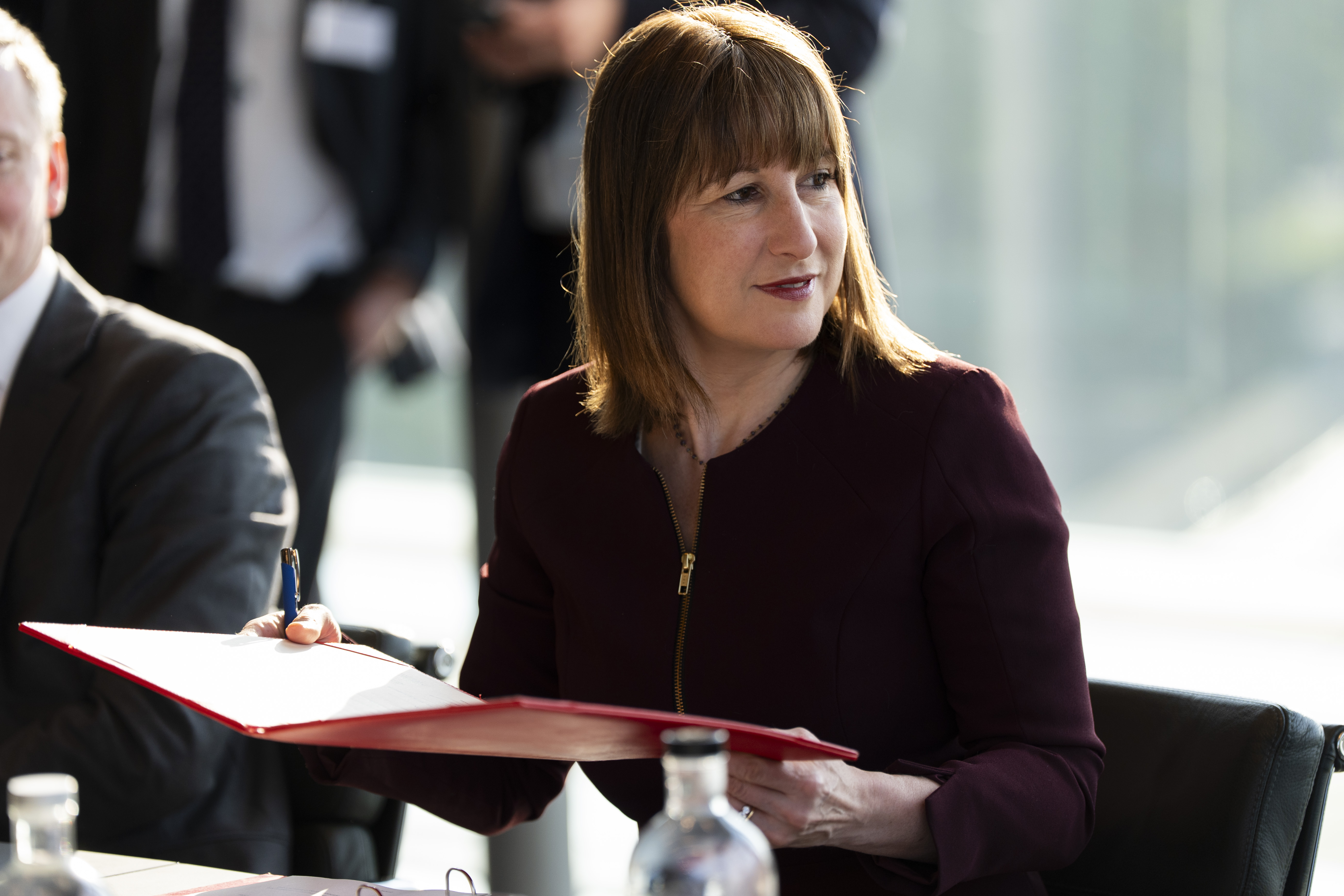 Chancellor Rachel Reeves addressing fiscal responsibility amid economic growth goals.